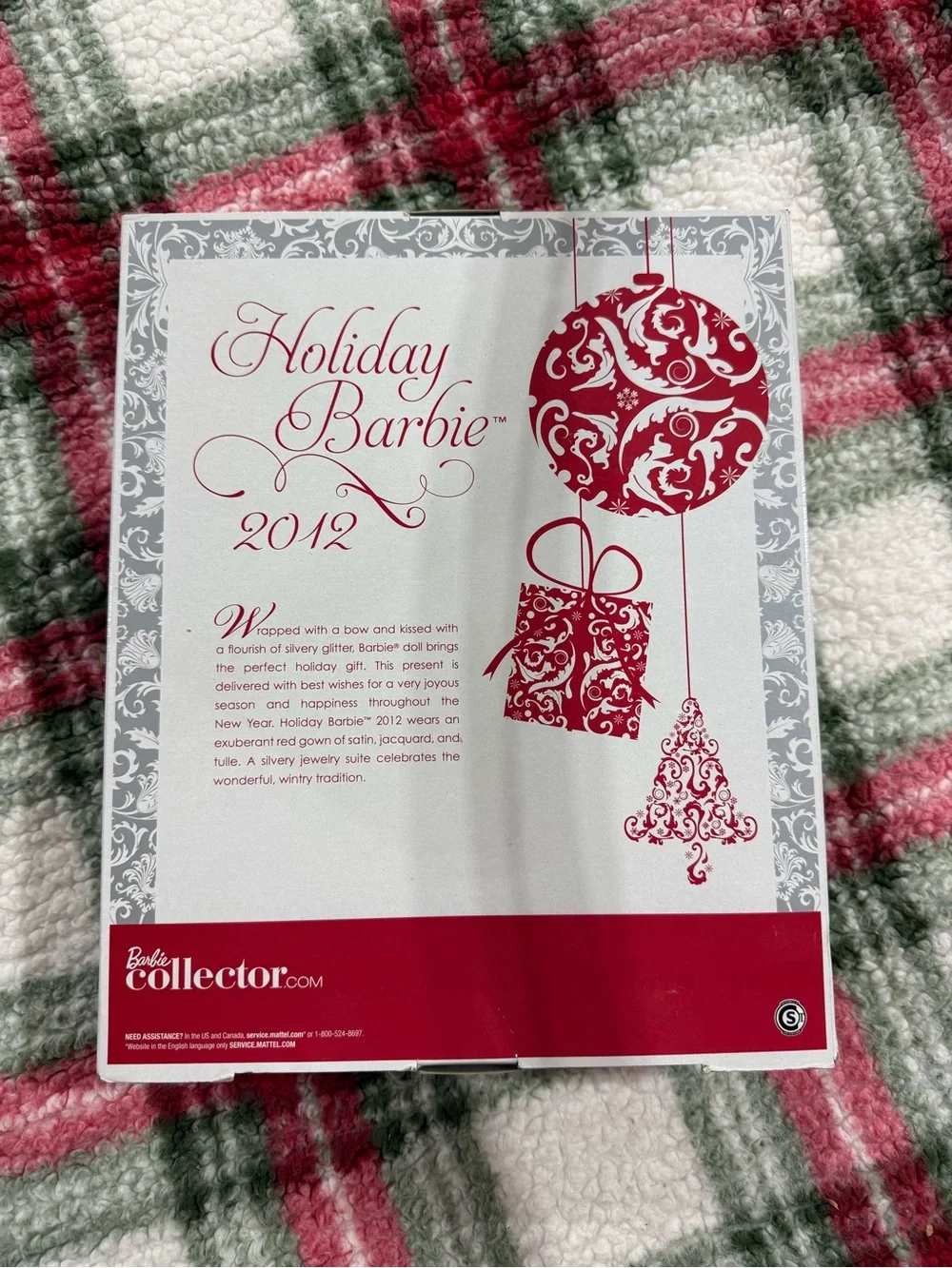 ✨ 2012 Holiday Barbie Doll Collector Edition NIB Never Removed Beautiful ✨